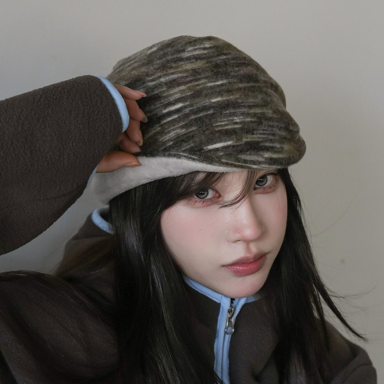 凱塔灰色報童帽