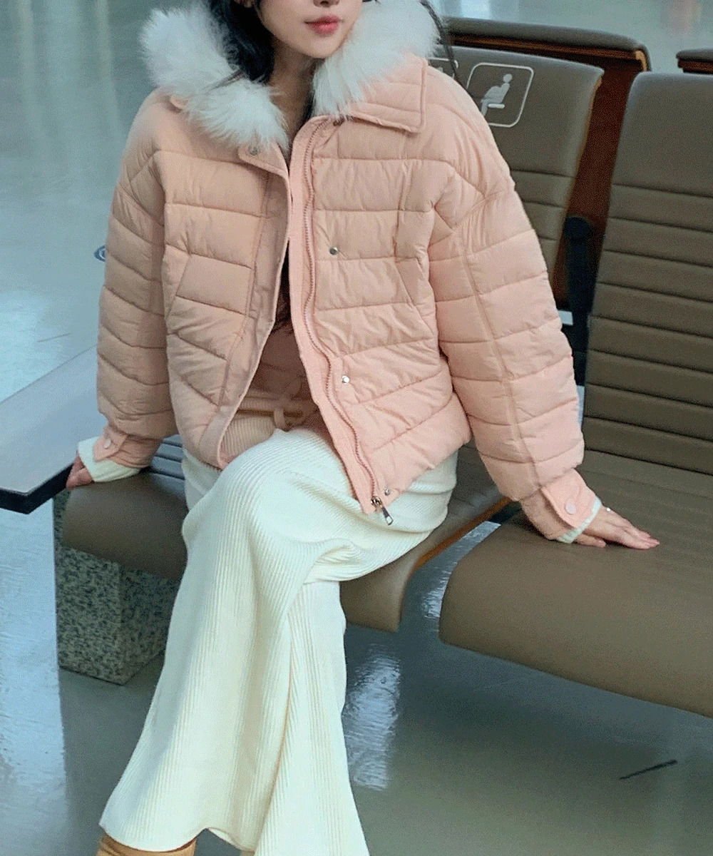 Pastel Collar Lightweight Padding