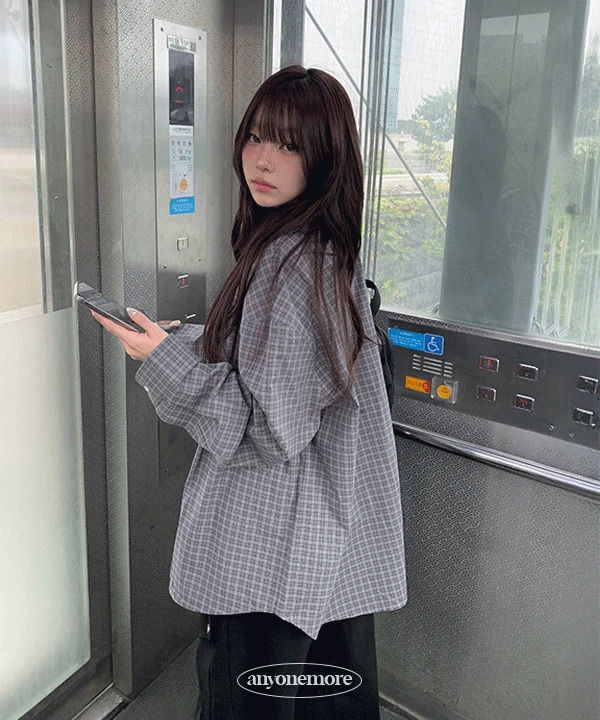 Built-in oversized Shirt shirt