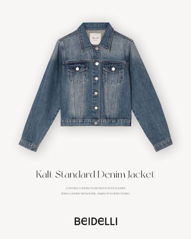 卡特經典藍色牛仔外套