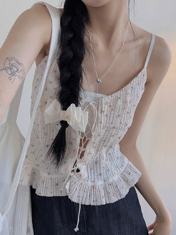 Solar lace ribbon hair band