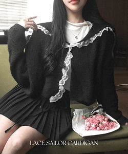 Kerry Lace Sailor Cardigan