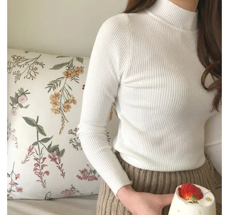 긴팔 티셔츠 모델 착용 이미지-S1L32