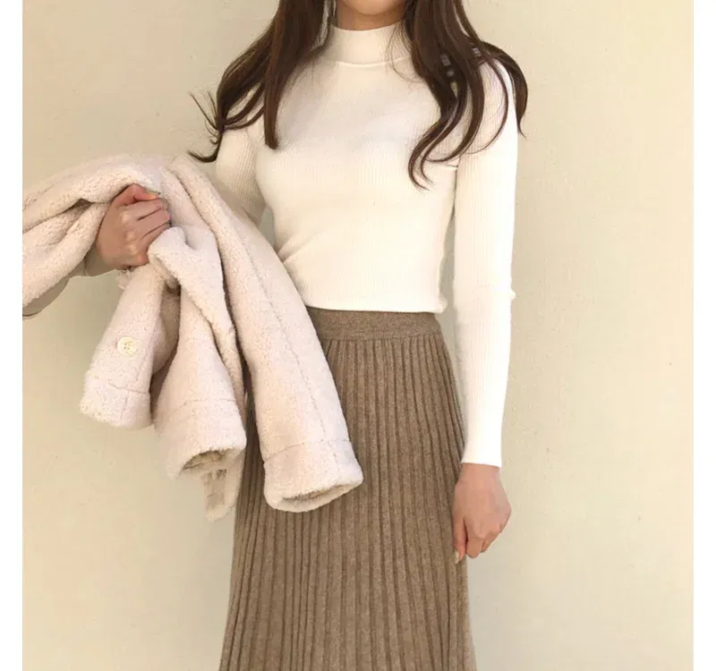 긴팔 티셔츠 모델 착용 이미지-S1L28