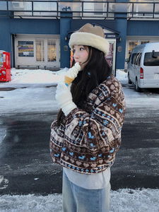 モートノルディックフリースジャンパー