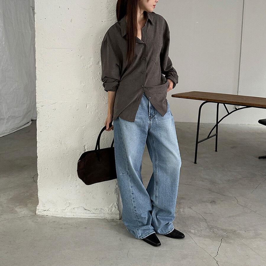 On Wide Denim 牛仔裤