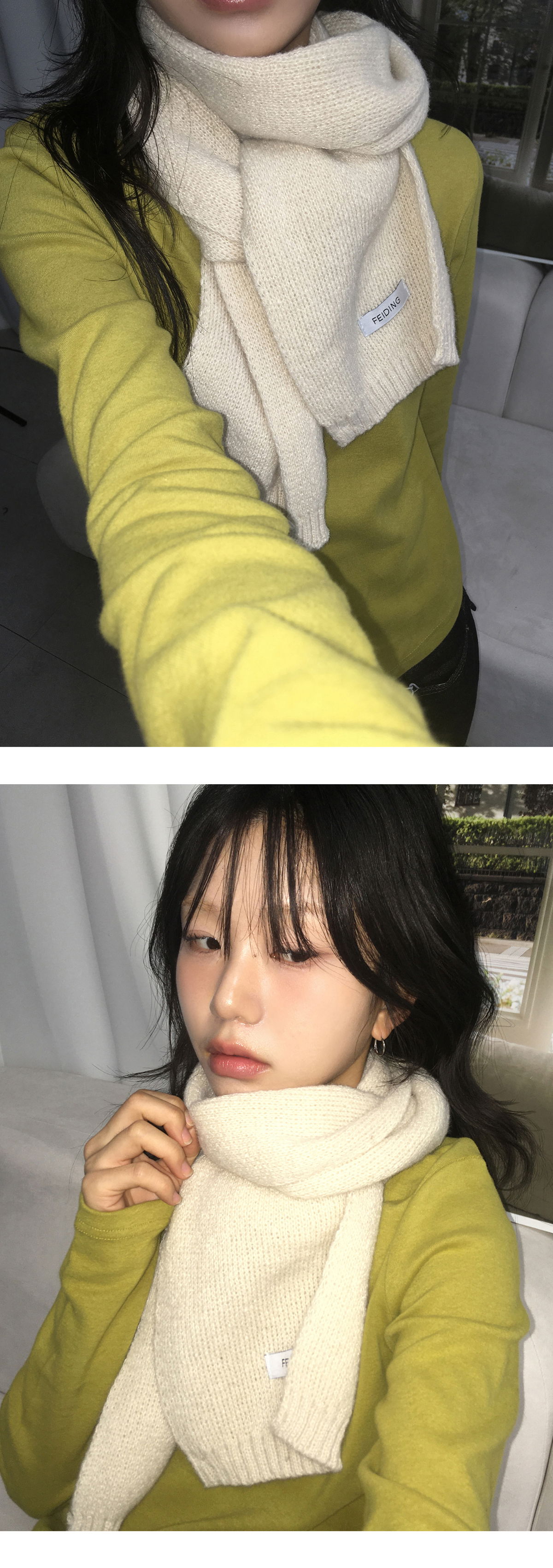 긴팔 티셔츠 모델 착용 이미지-S1L16