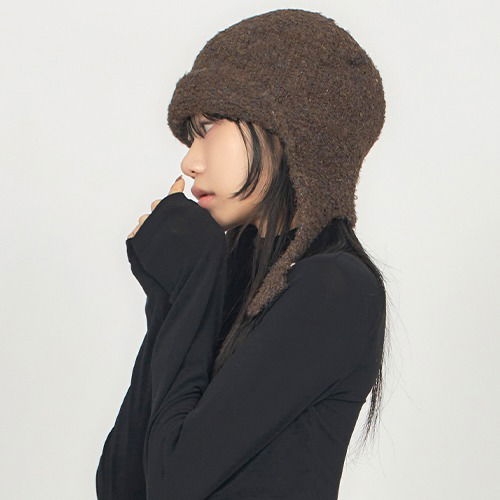 Winter Check Mix Tropper Hat AC014 帽子