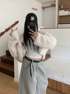 Teddy Bear Hooded Fur Jacket