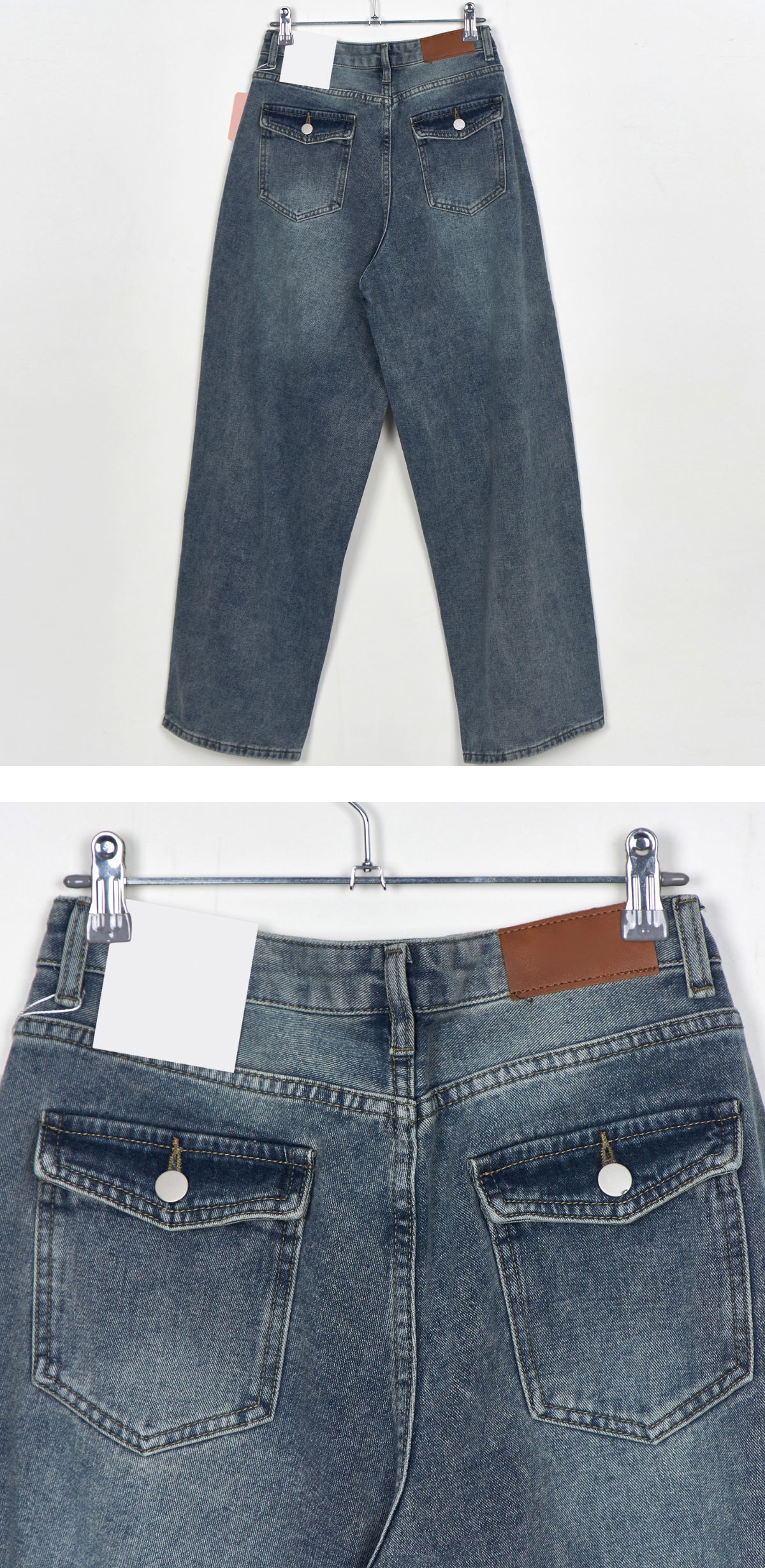 Pants white color image-S1L4