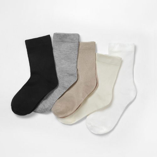 스탠다드 무지 장목 양말 ACSCM0h601