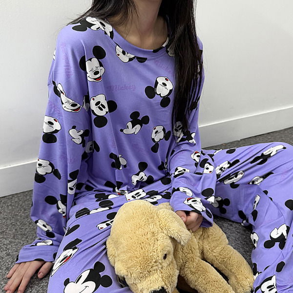 Authentic Disney ❤ Mickey Peach Pajama Set 套裝