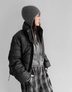 Basic Wellon 3 Semi-Crop Padded Jacket