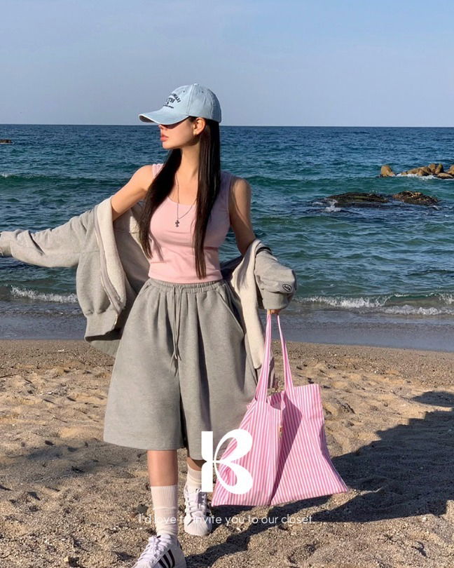 Beach Bermuda Pintuck Training Pants