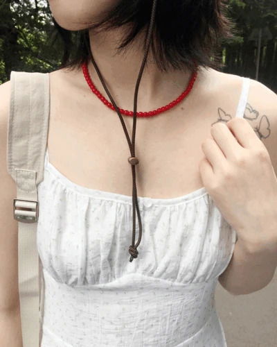 Popping Candy Necklace *Black, Blue Available for Same-Day Shipping 項鍊