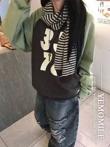 Root color combination Nagrang number Sweatshirt