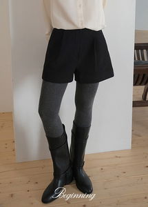 Tension Hidden Banding Mink Fleece-lined Shorts