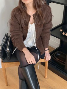 Tama Angora Cardigan