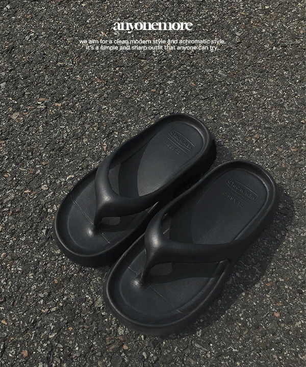 泡泡增高軟Q夾腳拖鞋