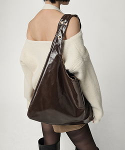 荷特明可雙面皮革豹紋肩背包