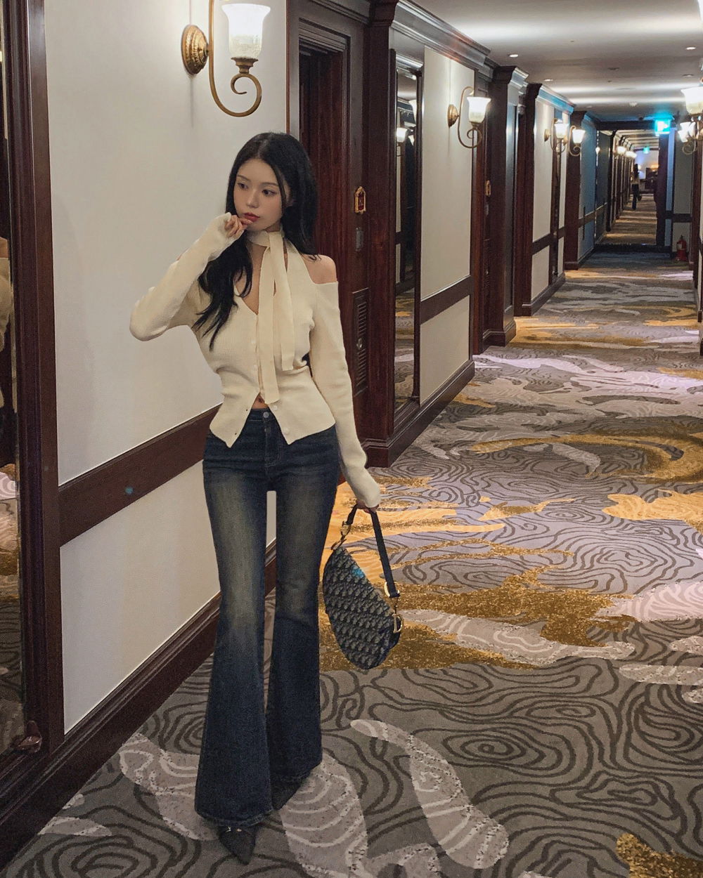 바지 모델 착용 이미지-S1L35