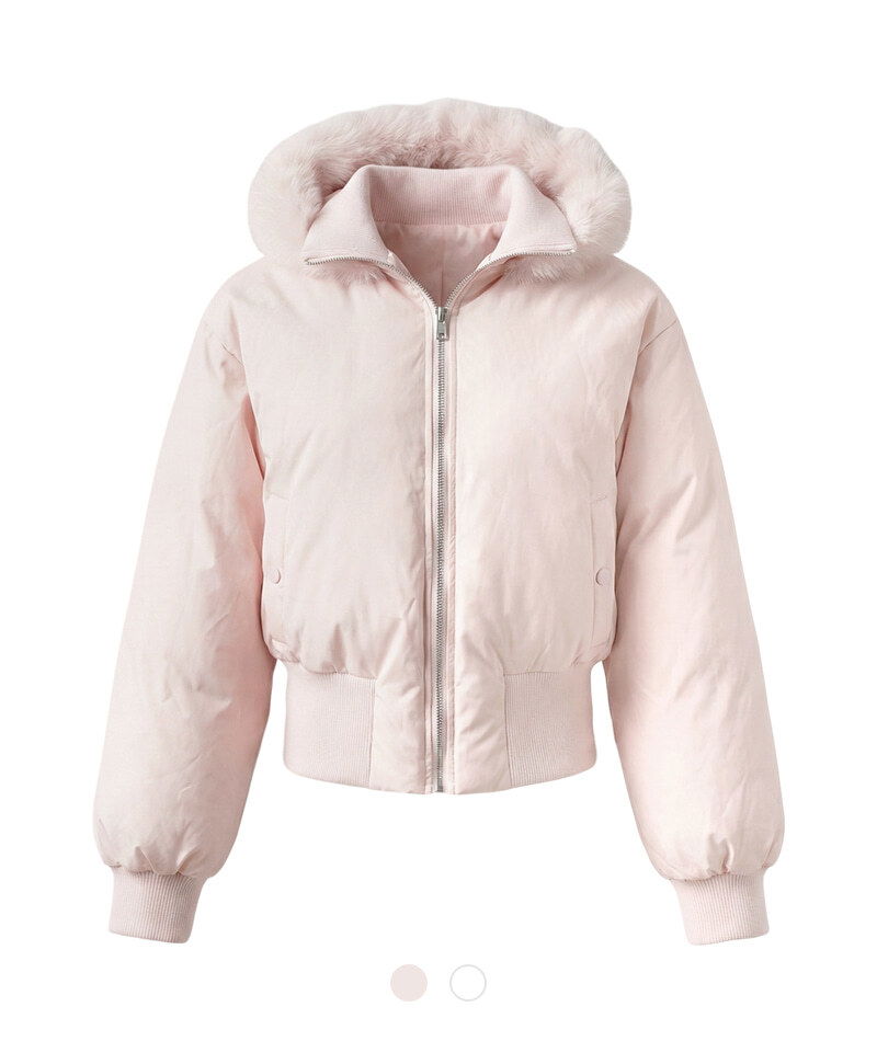 ベリースイートファーフードジャケット