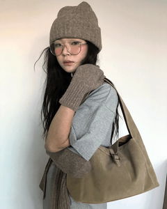 ボワールスエードショッパーバッグ