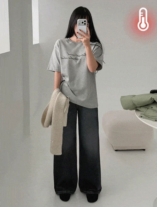 무드피치기모반팔티 -2color