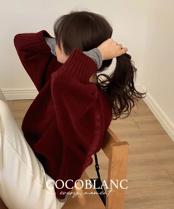 알트 레글런 라운드 니트