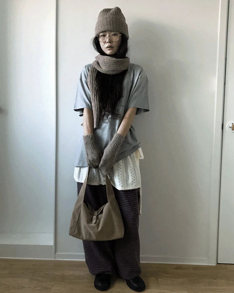 Seine Crochet Knitwear Wrap Skirt