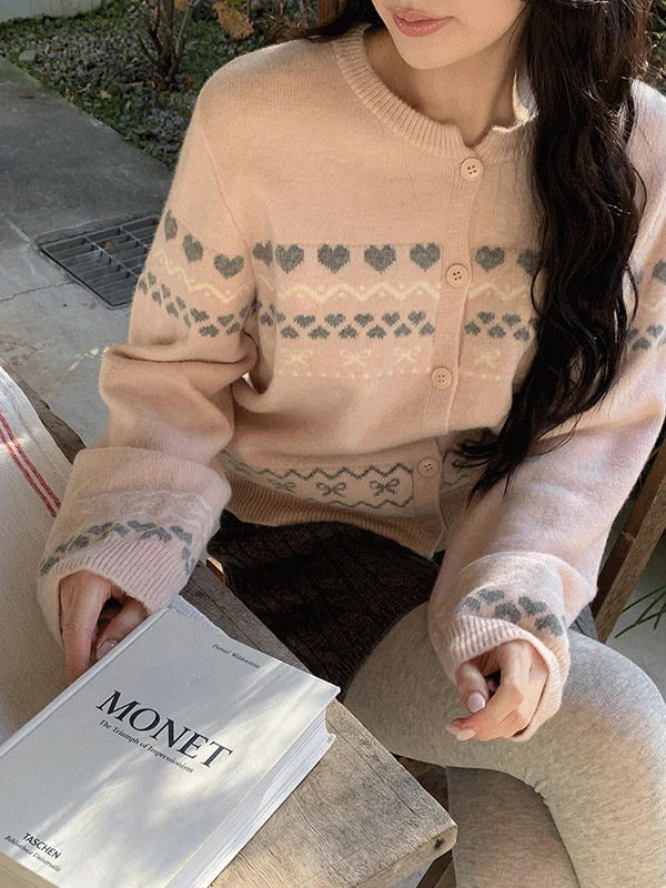 Lovin' Wool Nordic Round Knitwear Cardigan 針織外套