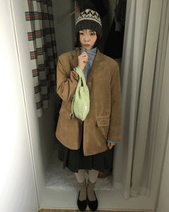 요크셔 스웨이드 시어링 자켓 (2color) * 전 컬러 당일 발송 가능