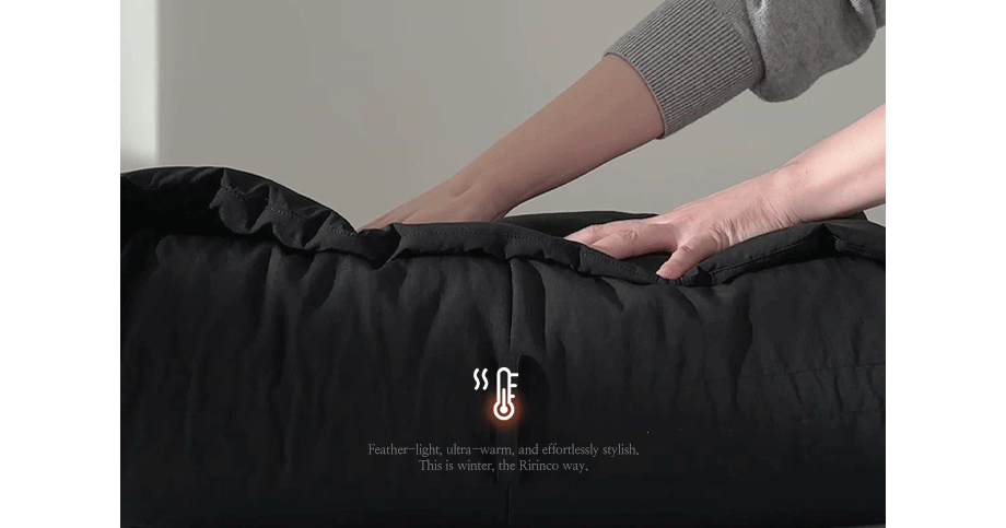 리리앤코 시에른 플랩 벨트 패딩