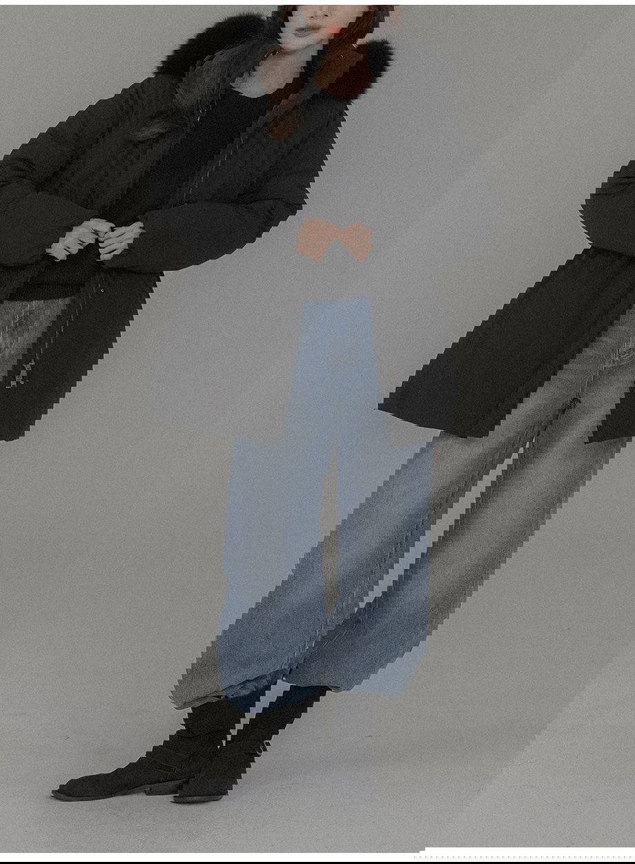 리리앤코 시에른 플랩 벨트 패딩