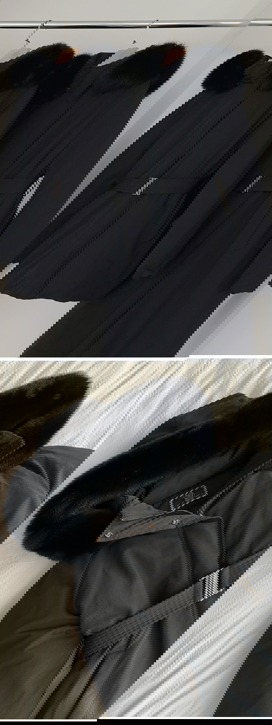 리리앤코 시에른 플랩 벨트 패딩