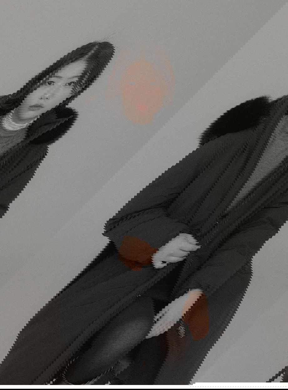 리리앤코 시에른 플랩 벨트 패딩