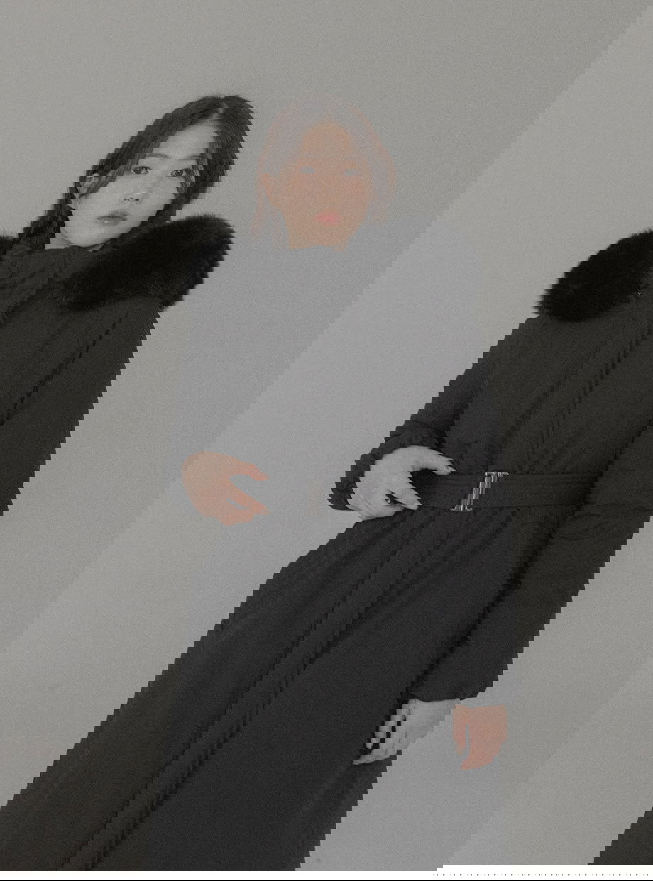 리리앤코 시에른 플랩 벨트 패딩