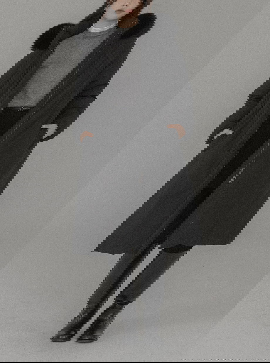 리리앤코 시에른 플랩 벨트 패딩