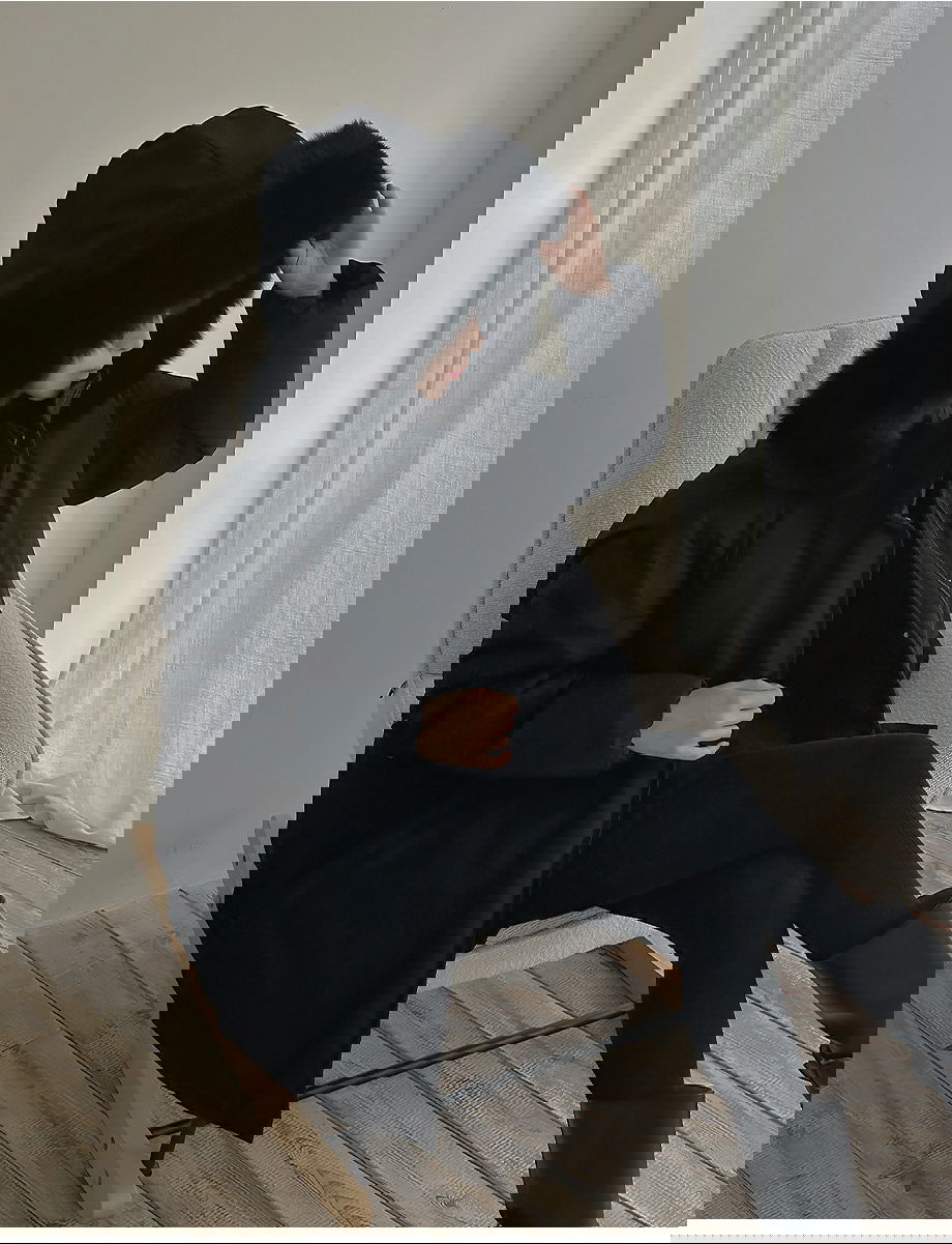 리리앤코 시에른 플랩 벨트 패딩