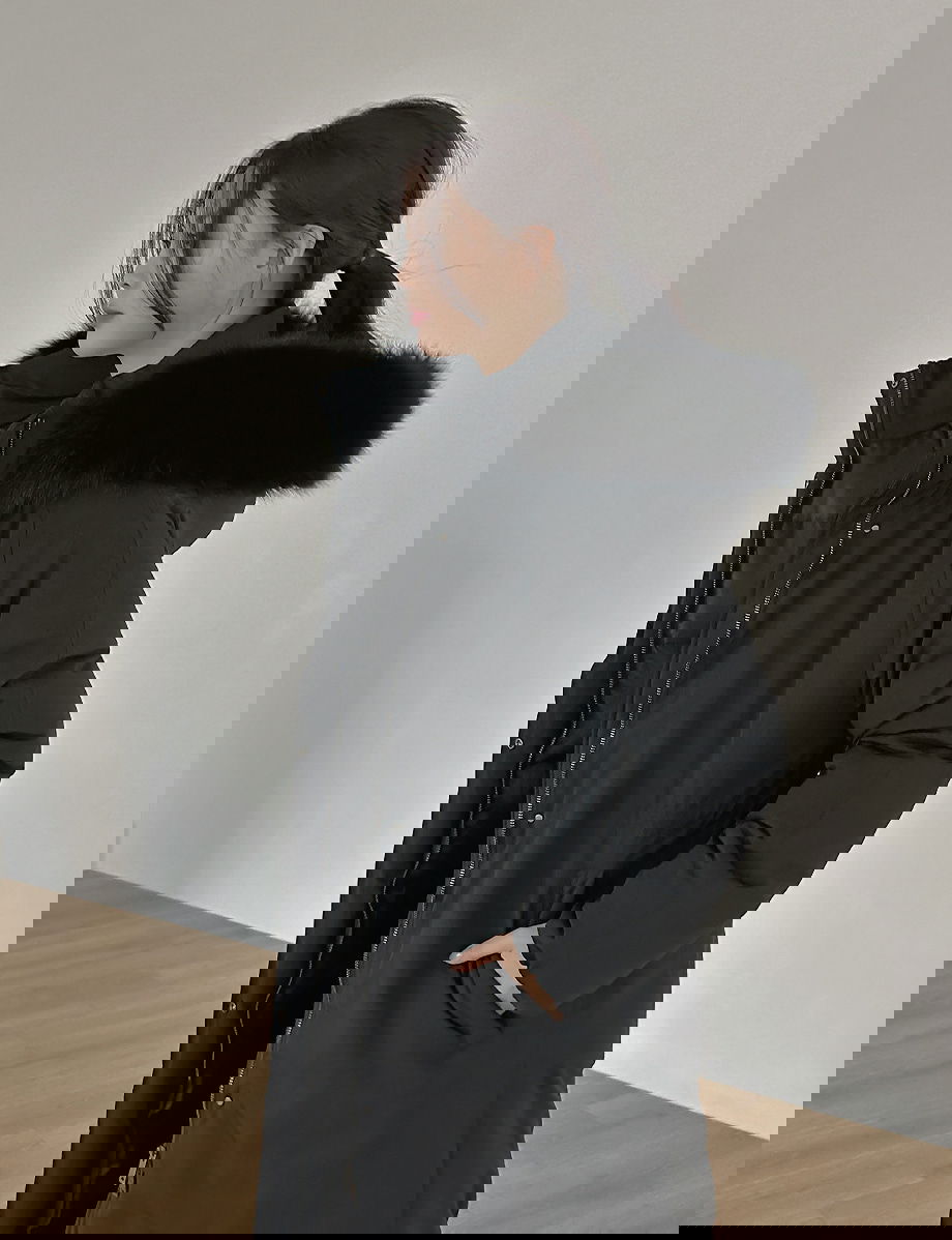 리리앤코 시에른 플랩 벨트 패딩