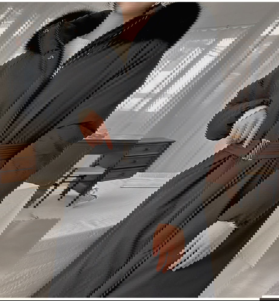 리리앤코 시에른 플랩 벨트 패딩