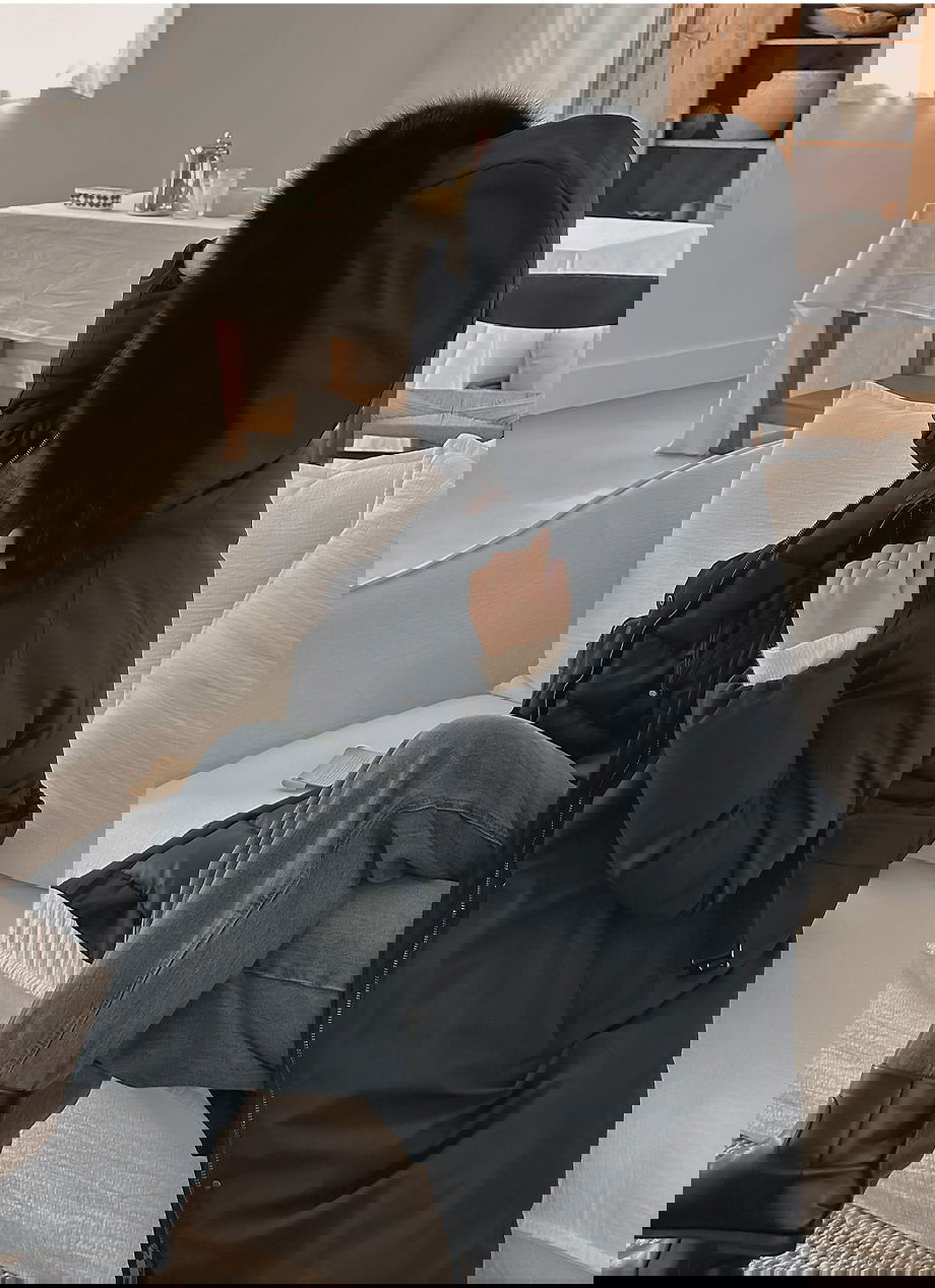 리리앤코 시에른 플랩 벨트 패딩