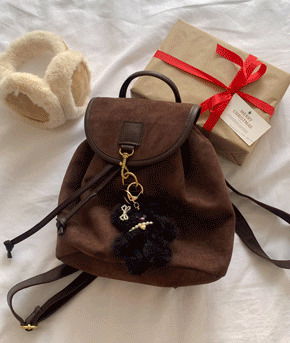 suede backpack 背包