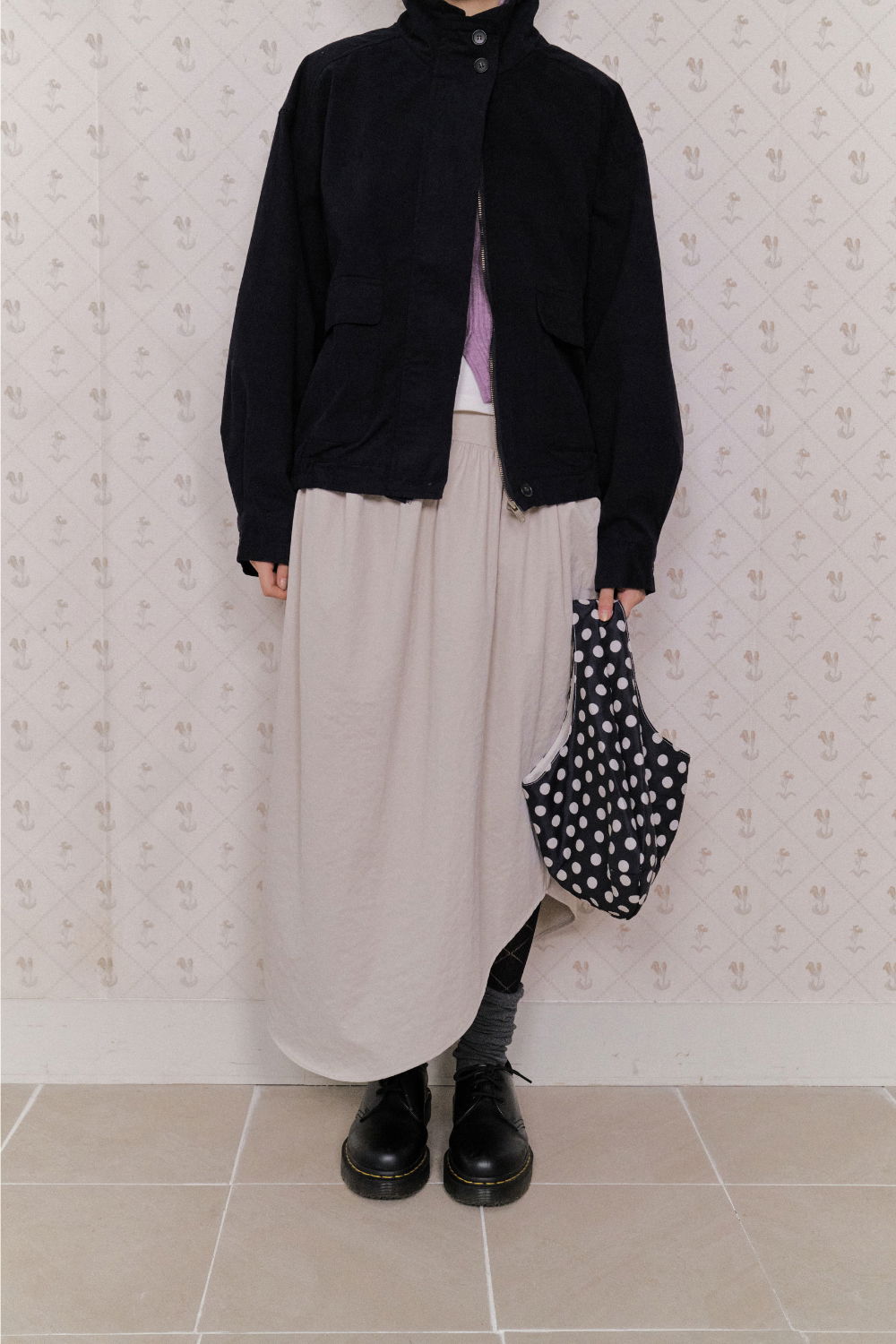 치마 모델 착용 이미지-S1L14