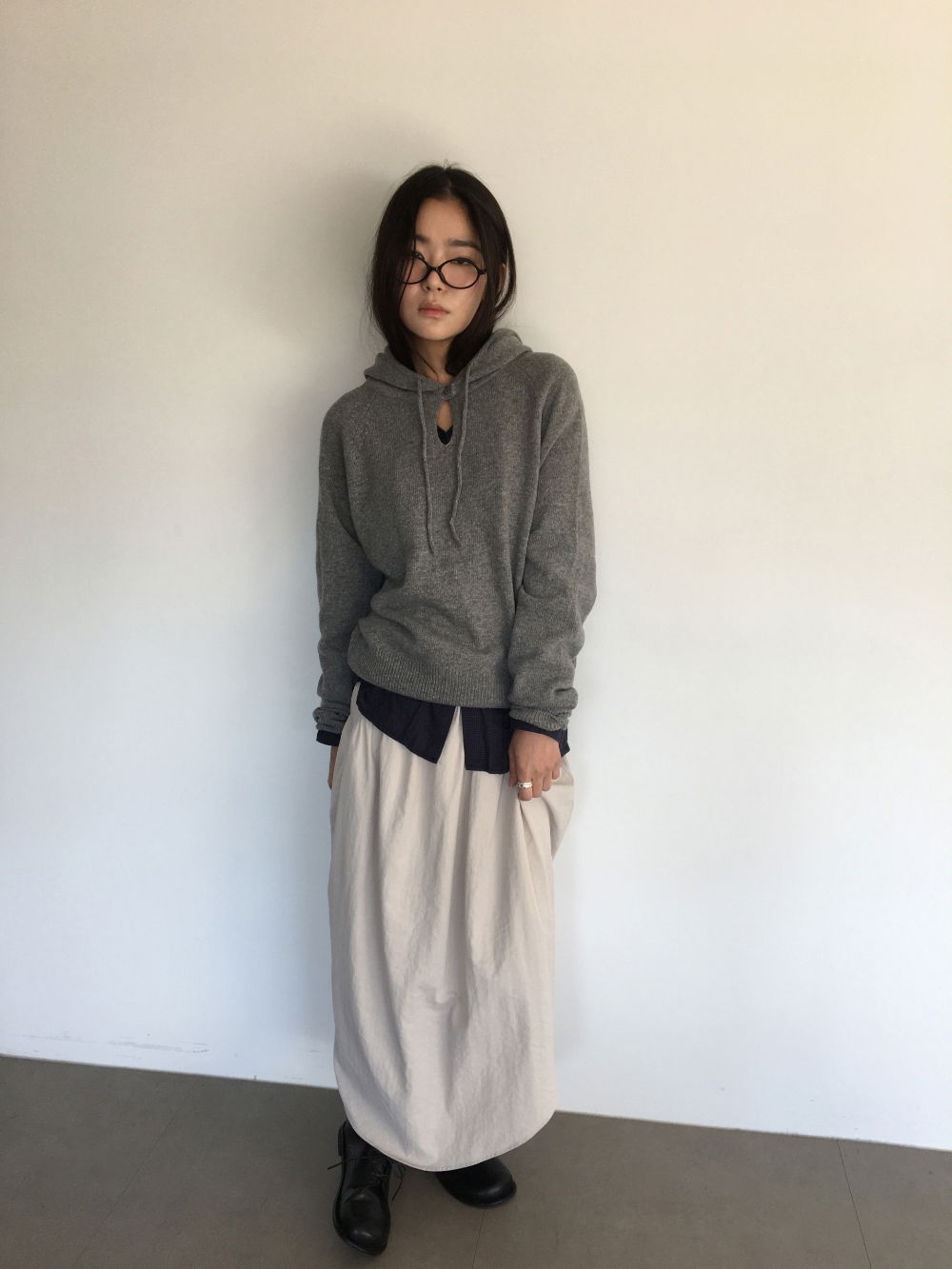 치마 모델 착용 이미지-S6L8