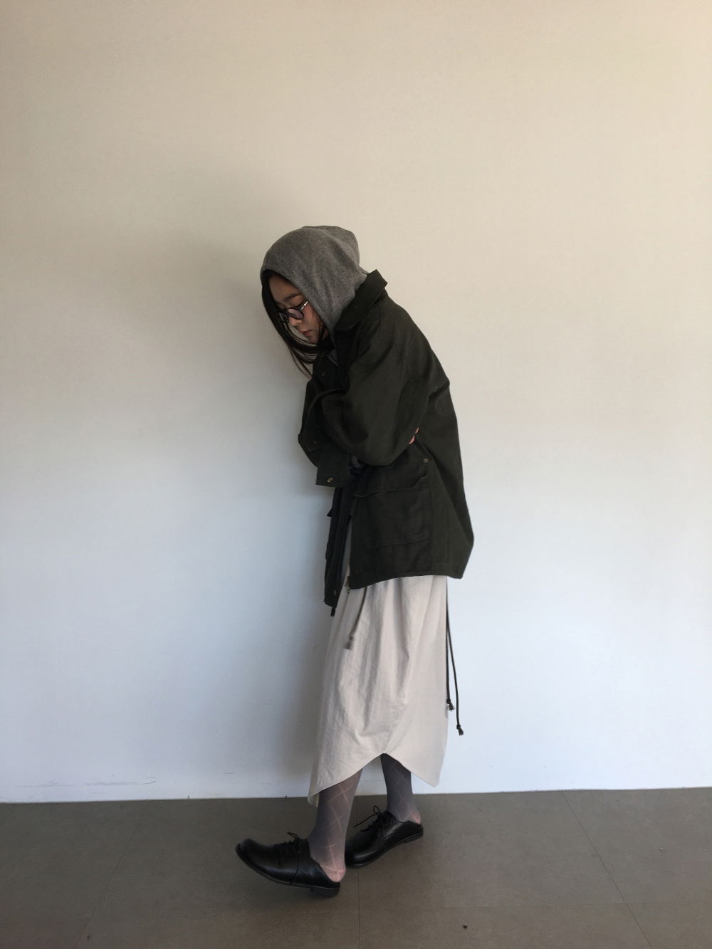 치마 모델 착용 이미지-S6L14