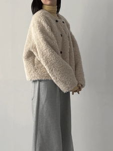 プリンシアリングクロップムートンジャケット