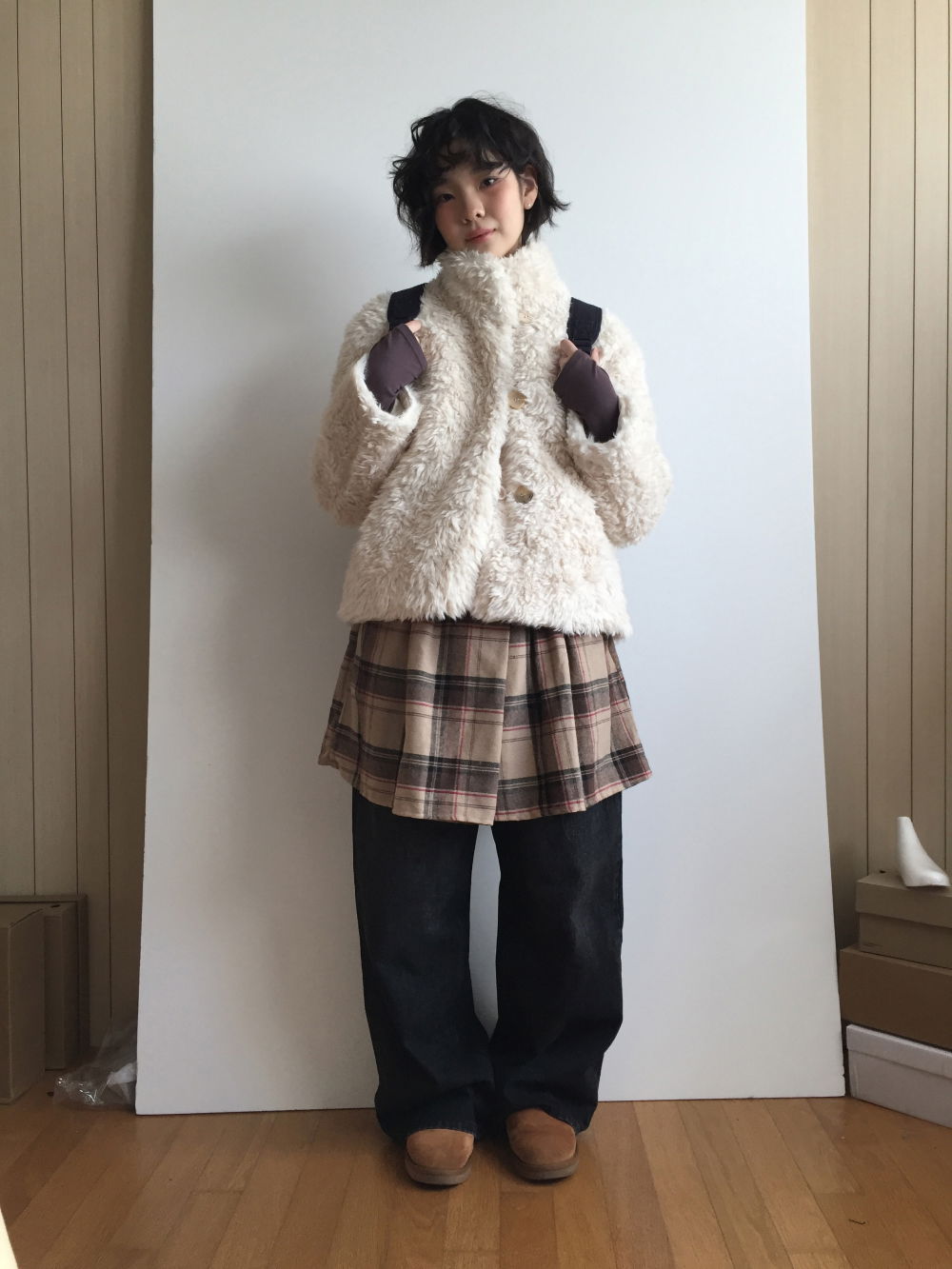 재킷 모델 착용 이미지-S1L6