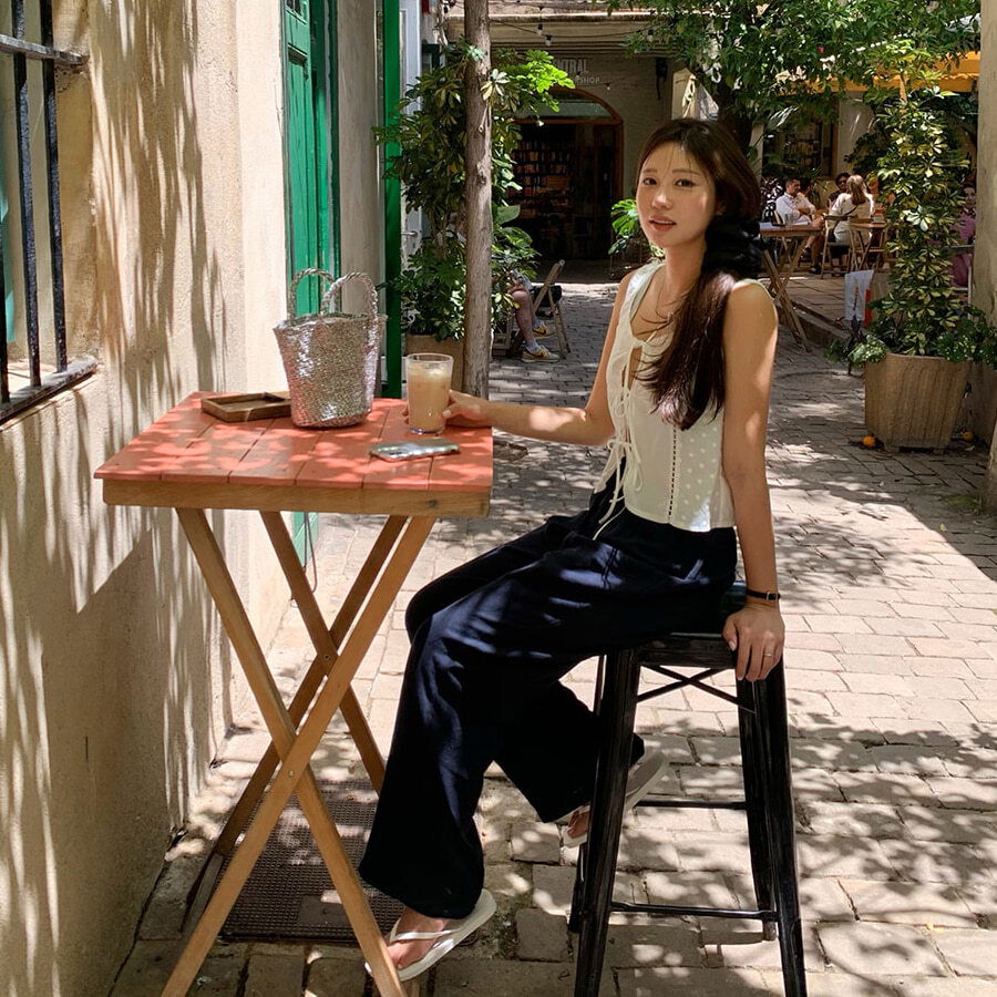 #ONEDAY WONT 레스트 린넨 팬츠