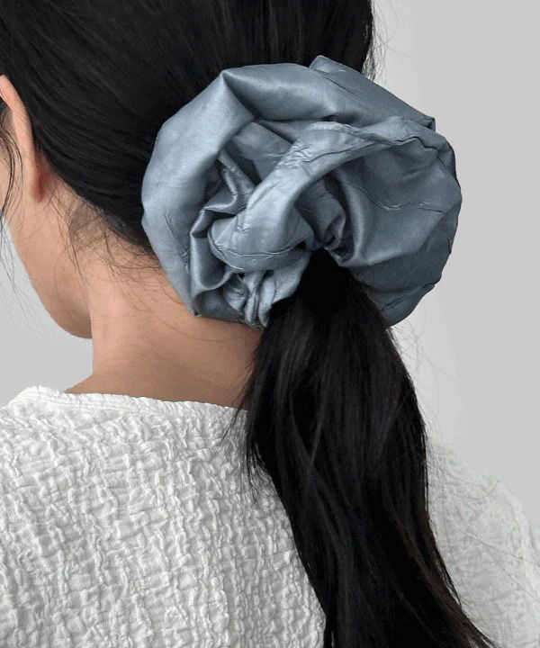 플비에 새틴 빅 스크런치 (인기상품 배송지연)